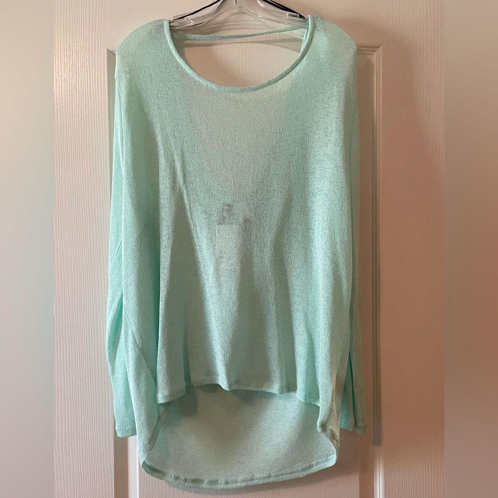 H&M Divided Sheer knit top